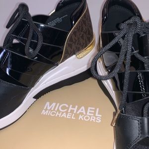Michael Kors Beckett Heeled Sneakers